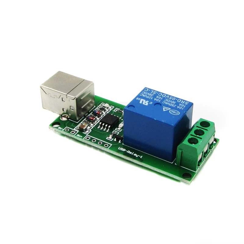 Intelligent electronic DC 5V USB relay 1CH 1 channel programmable computer control for smart home electronic compatible board
Intelligent electronic DC 5V USB relay 1CH 1 channel programmable computer control for smart home electronic compatible board