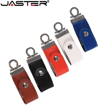 JASTER USB flash drive Leather metal keyring Pendrive creativo USB 2.0 32gb 16gb 8gb 4gb 64GB
JASTER USB flash drive Leather metal keyring Pendrive creativo USB 2.0 32gb 16gb 8gb 4gb 64GB