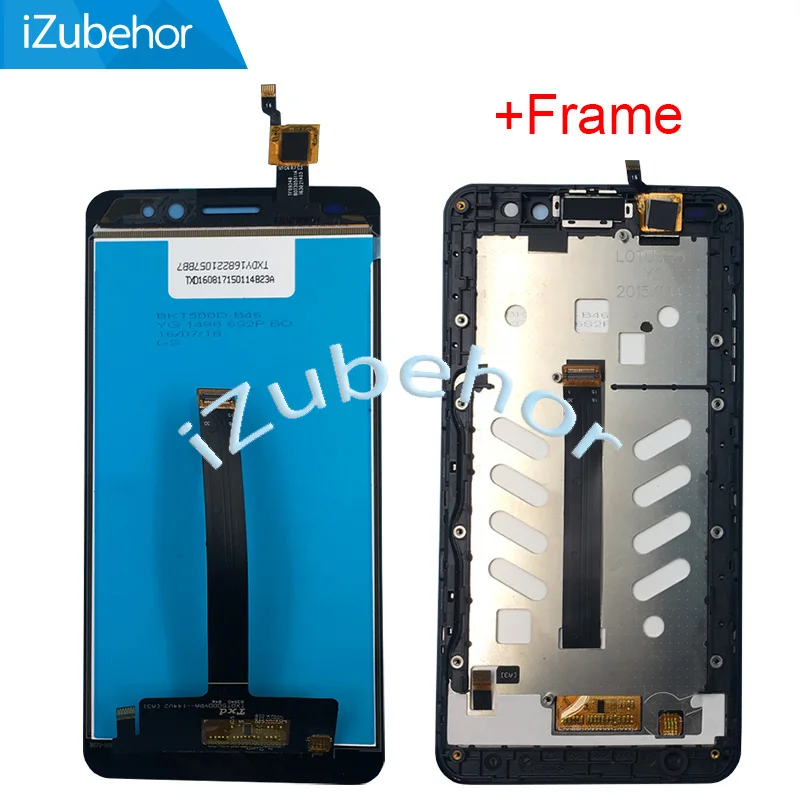 5.0" New100% tested lcd with frame For TCL P588L LCD display touch screen sensor digitizer assembly free shipping
5.0" New100% tested lcd with frame For TCL P588L LCD display touch screen sensor digitizer assembly free shipping