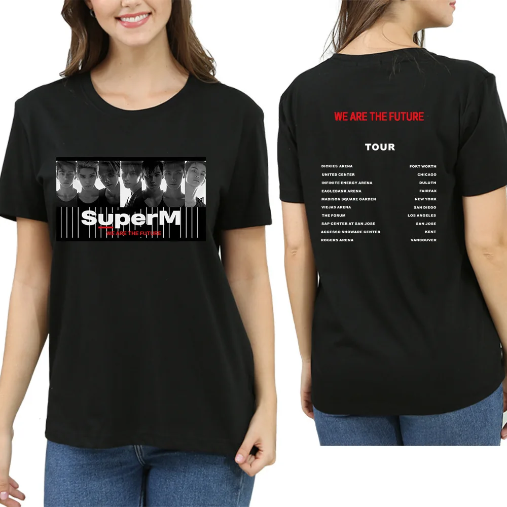 SuperM Kpop Super M Short Sleeve T-shirts Men Women Fund T Pity Tour Concerts Respond To Aid Poster Autograph Clothing Tshirt
SuperM Kpop Super M Short Sleeve T-shirts Men Women Fund T Pity Tour Concerts Respond To Aid Poster Autograph Clothing Tshirt