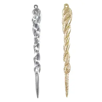 12pcs 13cm Simulation Ice Xmas Tree Hanging Ornament Fake Icicle Prop For Winter 667B 
12pcs 13cm Simulation Ice Xmas Tree Hanging Ornament Fake Icicle Prop For Winter 667B