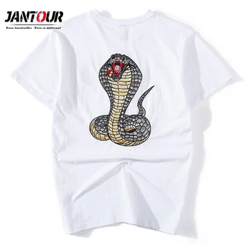Newness Youthful Male T Shirt 100% Cotton insane Snake cobra embroidery Tee Tops XXXXL Loose Summer Short Sleeve Men T-shirt
Newness Youthful Male T Shirt 100% Cotton insane Snake cobra embroidery Tee Tops XXXXL Loose Summer Short Sleeve Men T-shirt