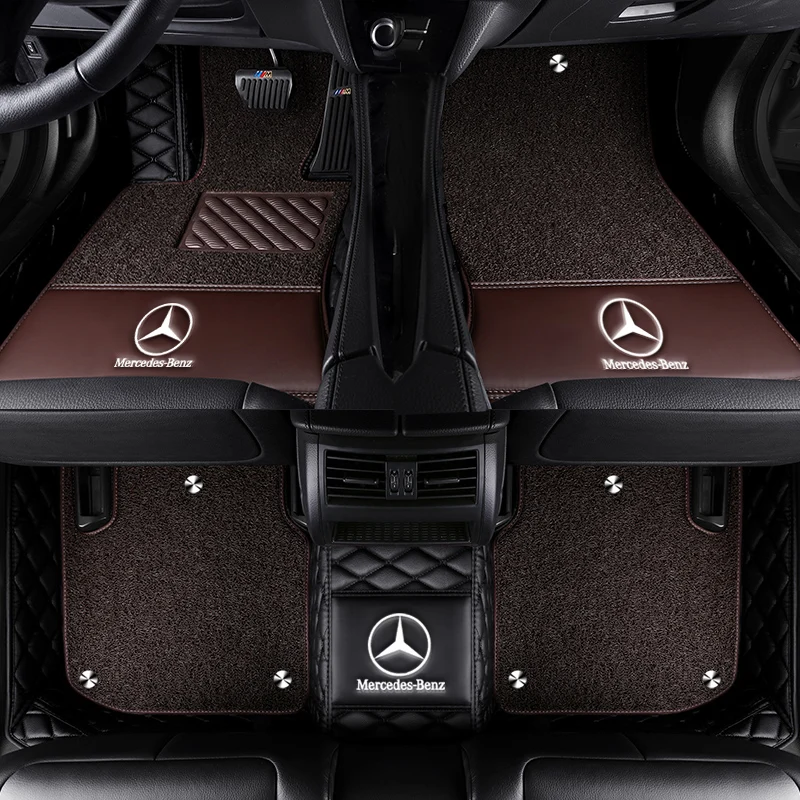 Автомобильный коврик для mercedes C class W203 W204 W205 W201 W202 AMG C43 C63 C216 C320 C160 C180 C200 аксессуары