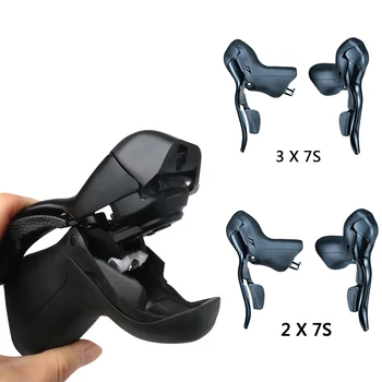 Road Bike Folding Car Transmission 2/3*7 Speed Front And Rear Dial Transmission Durable Cycling Replacement Upgrade Parts
Road Bike Folding Car Transmission 2/3*7 Speed Front And Rear Dial Transmission Durable Cycling Replacement Upgrade Parts