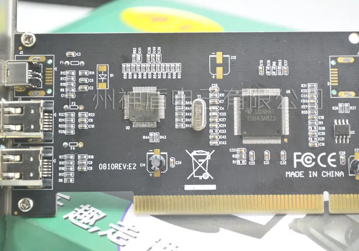 "E ZHOU" EZCCDV1394 Computer 1394 card, PCI to DV capture card, video compression card, monitoring data video capture card
"E ZHOU" EZCCDV1394 Computer 1394 card, PCI to DV capture card, video compression card, monitoring data video capture card