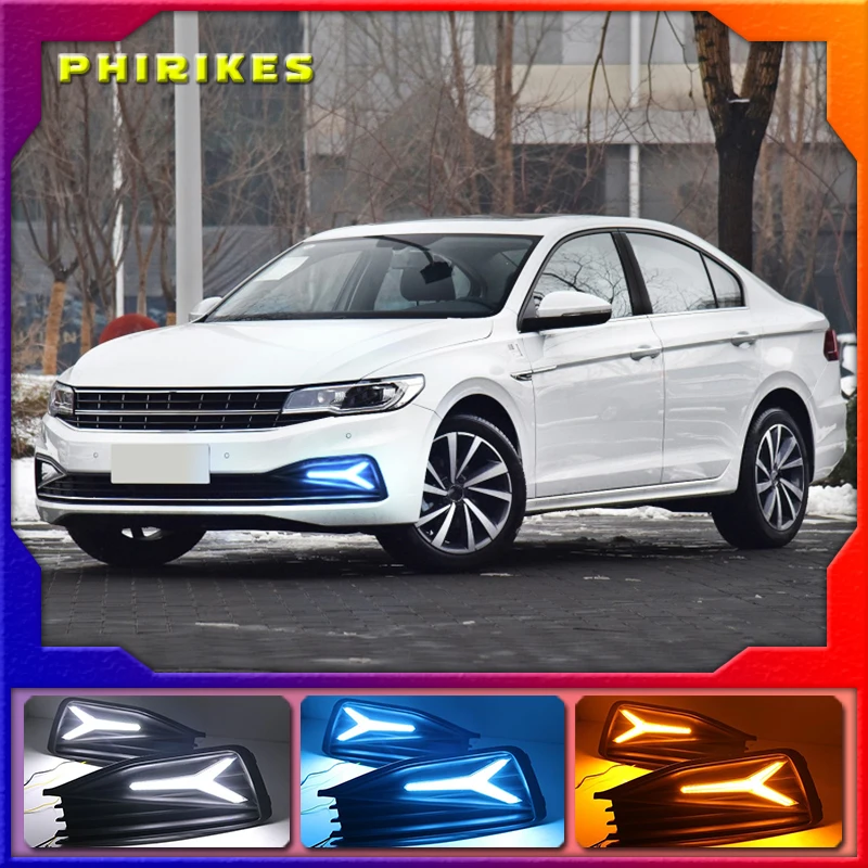 LED DRL LED Daytime Running Light replace Fog Lamp Cover For Volkswagen Bora 2019 2020 12V Day Lights
LED DRL LED Daytime Running Light replace Fog Lamp Cover For Volkswagen Bora 2019 2020 12V Day Lights