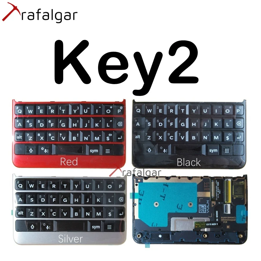 For BlackBerry Key2 Keyboard Keypad Button With Flex Cable For BlackBerry KeyTwo KeyPad Replacement Black Silver Red
For BlackBerry Key2 Keyboard Keypad Button With Flex Cable For BlackBerry KeyTwo KeyPad Replacement Black Silver Red
