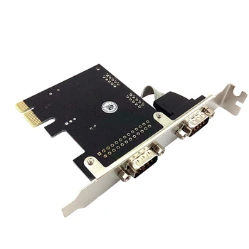 RS232 Adapter Durable Computer Expansion Card Black WCH382L Board Convert 9 Pin Add On PCI-E Serial Port High Speed Mini
RS232 Adapter Durable Computer Expansion Card Black WCH382L Board Convert 9 Pin Add On PCI-E Serial Port High Speed Mini