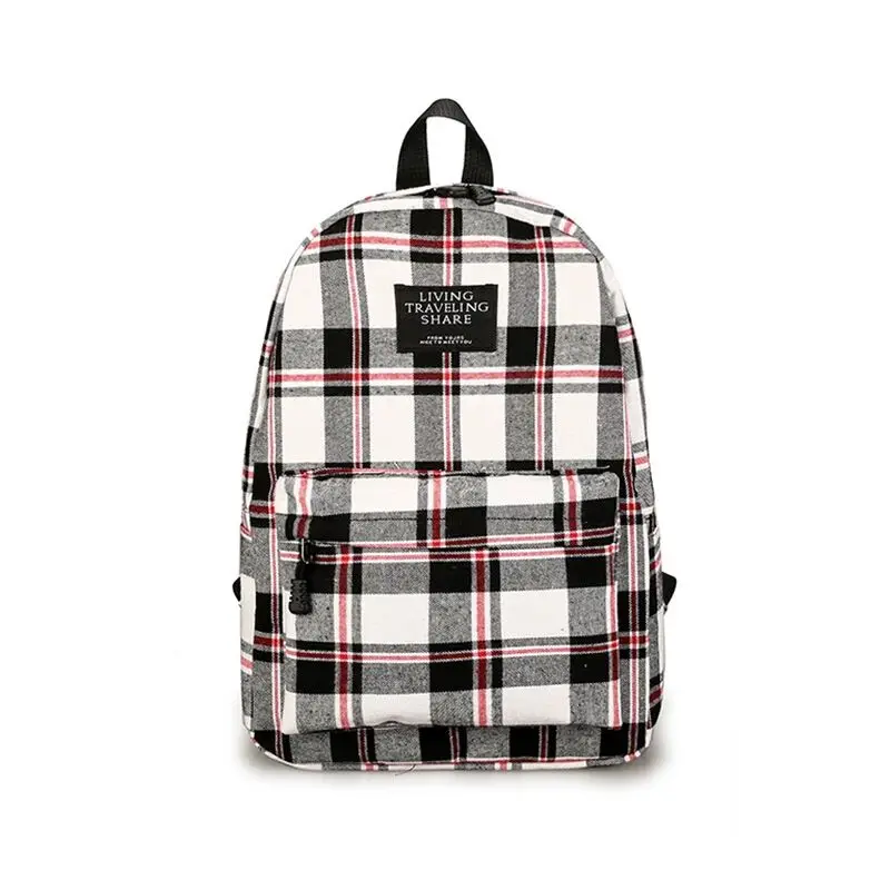 2019 Personality Plaid Ladies Backpack High Quality Large Capacity Girl Bag New Fashion Women Bags Casual Travel Backpacks
2019 Personality Plaid Ladies Backpack High Quality Large Capacity Girl Bag New Fashion Women Bags Casual Travel Backpacks