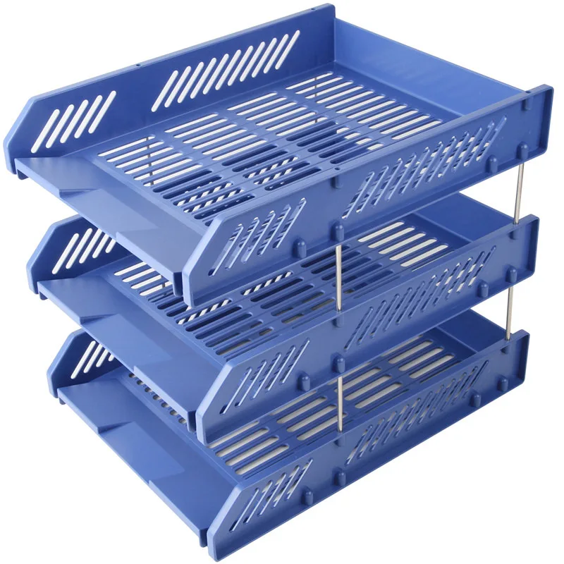 Deli 9209 Office Supplies File Box Three Layer File Tray Hanaper Information Rack-Superimposed
Deli 9209 Office Supplies File Box Three Layer File Tray Hanaper Information Rack-Superimposed