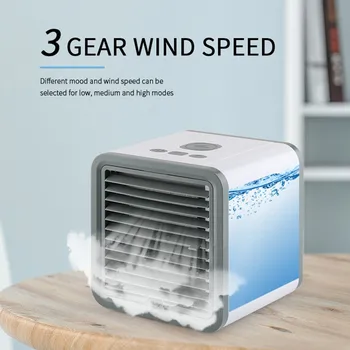 Mini Air Conditioner Portable USB Air Cooler 3 Gear Wind Speed Air Volume Desktop Cooling fan Office Home Gadgets cool 511#2 
Mini Air Conditioner Portable USB Air Cooler 3 Gear Wind Speed Air Volume Desktop Cooling fan Office Home Gadgets cool 511#2