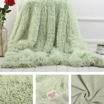New Big Soft Shaggy Fur Blanket Ultra Plush Decorative Blanket 130*160cm/160*200cm Winter Blankets For Bed Sofa Blanket
New Big Soft Shaggy Fur Blanket Ultra Plush Decorative Blanket 130*160cm/160*200cm Winter Blankets For Bed Sofa Blanket