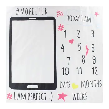 Newborn Baby Milestone Number Phone Pattern Mat Blanket Photography Background Backdrop Cloth
Newborn Baby Milestone Number Phone Pattern Mat Blanket Photography Background Backdrop Cloth