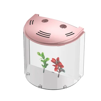Mini Desktop Fish Tank Landscape Decoration Eco-Lazy Aquarium Office Desk Household Goldfish Acuario
Mini Desktop Fish Tank Landscape Decoration Eco-Lazy Aquarium Office Desk Household Goldfish Acuario
