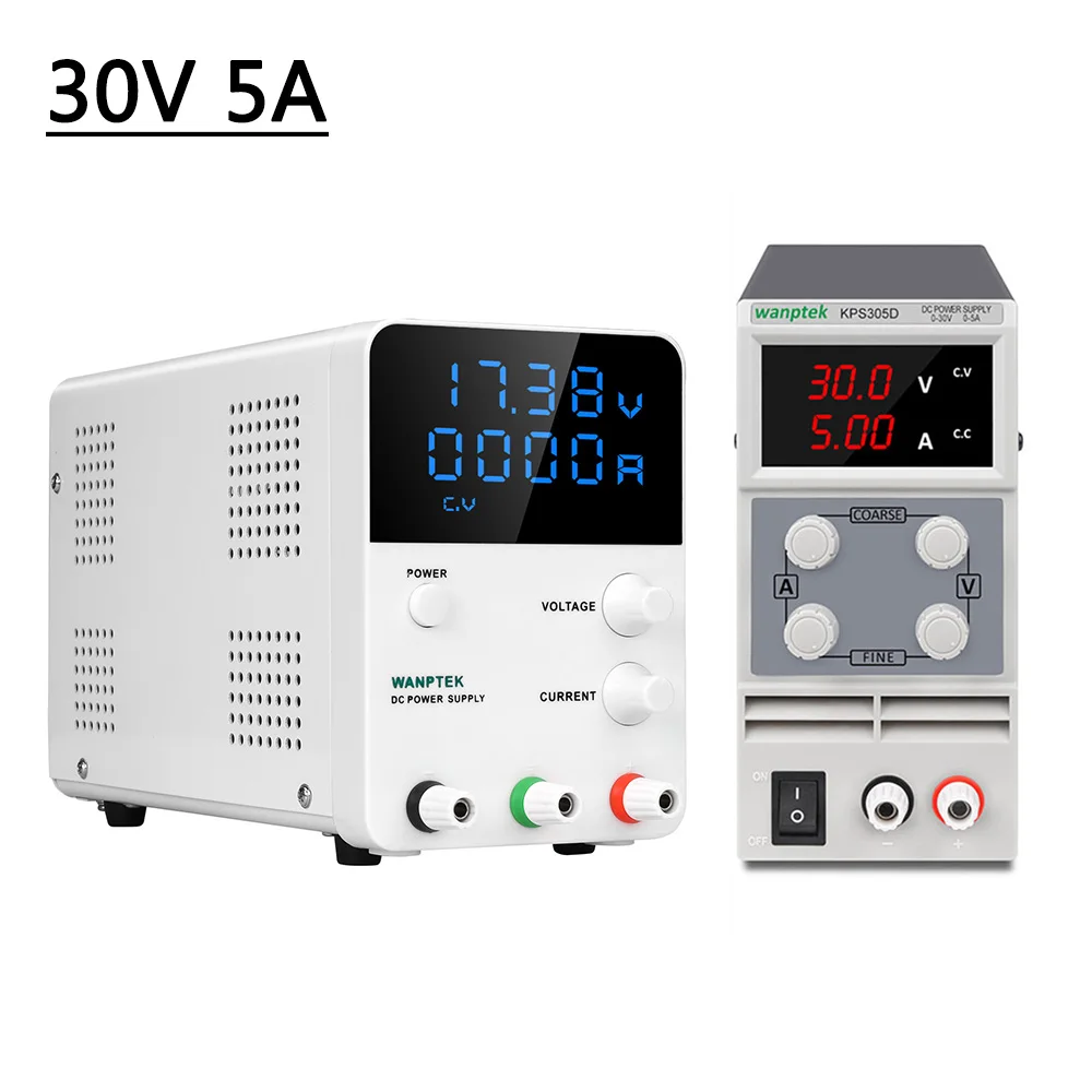Lab Dc Switching Adjustable Power Supply Laboratory 30V 5A Bench Source LED Display Digital Current Stabilizer
Lab Dc Switching Adjustable Power Supply Laboratory 30V 5A Bench Source LED Display Digital Current Stabilizer