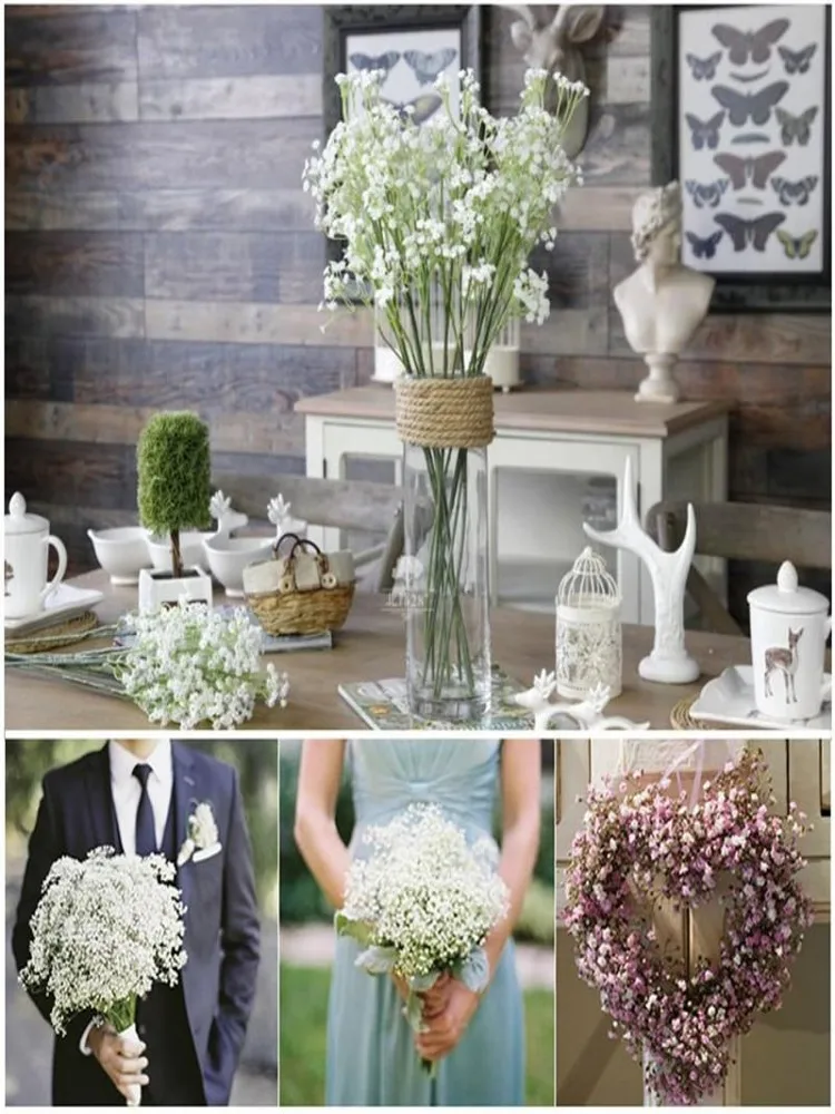 New Arrival Fabric Gypsophila Baby Breath Artificial Silk Flowers For Home Living Wedding Decoration 100pcs/lot
New Arrival Fabric Gypsophila Baby Breath Artificial Silk Flowers For Home Living Wedding Decoration 100pcs/lot