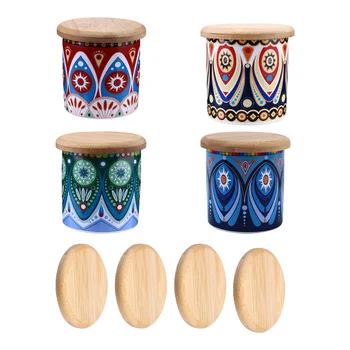 4 Sets Decorative Mandalas Cylindrical Ceramics Succulent Pot Flower Planter Succulent Planter Flowerpot with Tray for Balcony
4 Sets Decorative Mandalas Cylindrical Ceramics Succulent Pot Flower Planter Succulent Planter Flowerpot with Tray for Balcony