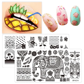 1PCS Rectangle Nail Art Stamp Template Floral Flamingo Image Plate Geometry Halloween Pattern Stencil Tool Manicure JIXYE01-16
1PCS Rectangle Nail Art Stamp Template Floral Flamingo Image Plate Geometry Halloween Pattern Stencil Tool Manicure JIXYE01-16