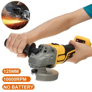 125mm Brushless Digital Electric Angle Grinder Grinding Machine Cordless Woodworking Metal Cutting Power Tools For 18V Battery
125mm Brushless Digital Electric Angle Grinder Grinding Machine Cordless Woodworking Metal Cutting Power Tools For 18V Battery