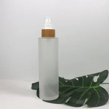150ml high-capacity glass lotion pump ,spray pump bottle with Bamboo cover
150ml high-capacity glass lotion pump ,spray pump bottle with Bamboo cover