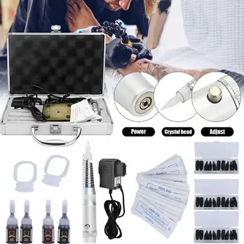Complete Eyebrow Lip Tattoo Machine Kit Pigments Needles Pedal with Storage Box 2020
Complete Eyebrow Lip Tattoo Machine Kit Pigments Needles Pedal with Storage Box 2020