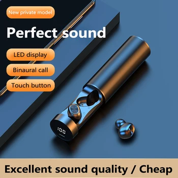 TWS Wireless Earbuds 6D Stereo Mini Bluetooth 5.1 Earphone With Dual Mic Sport Music Waterproof Earphones Auto Pairing Headset
TWS Wireless Earbuds 6D Stereo Mini Bluetooth 5.1 Earphone With Dual Mic Sport Music Waterproof Earphones Auto Pairing Headset