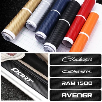 Car Styling Carbon Fiber Door Sill Protector Stickers For Dodge Challenger RAM 1500 Charger Avenger Caliber Dart Nitro SRT
Car Styling Carbon Fiber Door Sill Protector Stickers For Dodge Challenger RAM 1500 Charger Avenger Caliber Dart Nitro SRT