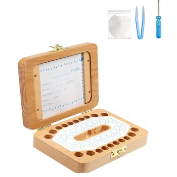 Tooth Keepsake Box, Baby Teeth Box Milk Teeth Save Organizer Kit, Tooth Collection with Photo Frame Memory Storage Souvenir
Tooth Keepsake Box, Baby Teeth Box Milk Teeth Save Organizer Kit, Tooth Collection with Photo Frame Memory Storage Souvenir