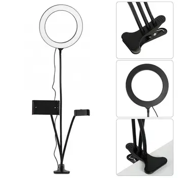 High Quality 3PCS/Set 20cm USB Power Supply LED Dimmable Ring Beauty Ring Light Bracket Fill Lamp for Makeup Phone Live phone
High Quality 3PCS/Set 20cm USB Power Supply LED Dimmable Ring Beauty Ring Light Bracket Fill Lamp for Makeup Phone Live phone