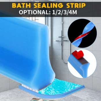 1/2/3/4M Self-Adhesive Silicone Bath Shower Screen Door Sealing Strip Dry Wet Depart Sealing Strip Window Fixture Accessories
1/2/3/4M Self-Adhesive Silicone Bath Shower Screen Door Sealing Strip Dry Wet Depart Sealing Strip Window Fixture Accessories