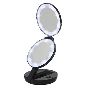 1X/5X Magnifying Double Sided LED Makeup Mirror Compact Folding Vanity Travel Cosmetic Illuminated Portable Mirror
1X/5X Magnifying Double Sided LED Makeup Mirror Compact Folding Vanity Travel Cosmetic Illuminated Portable Mirror