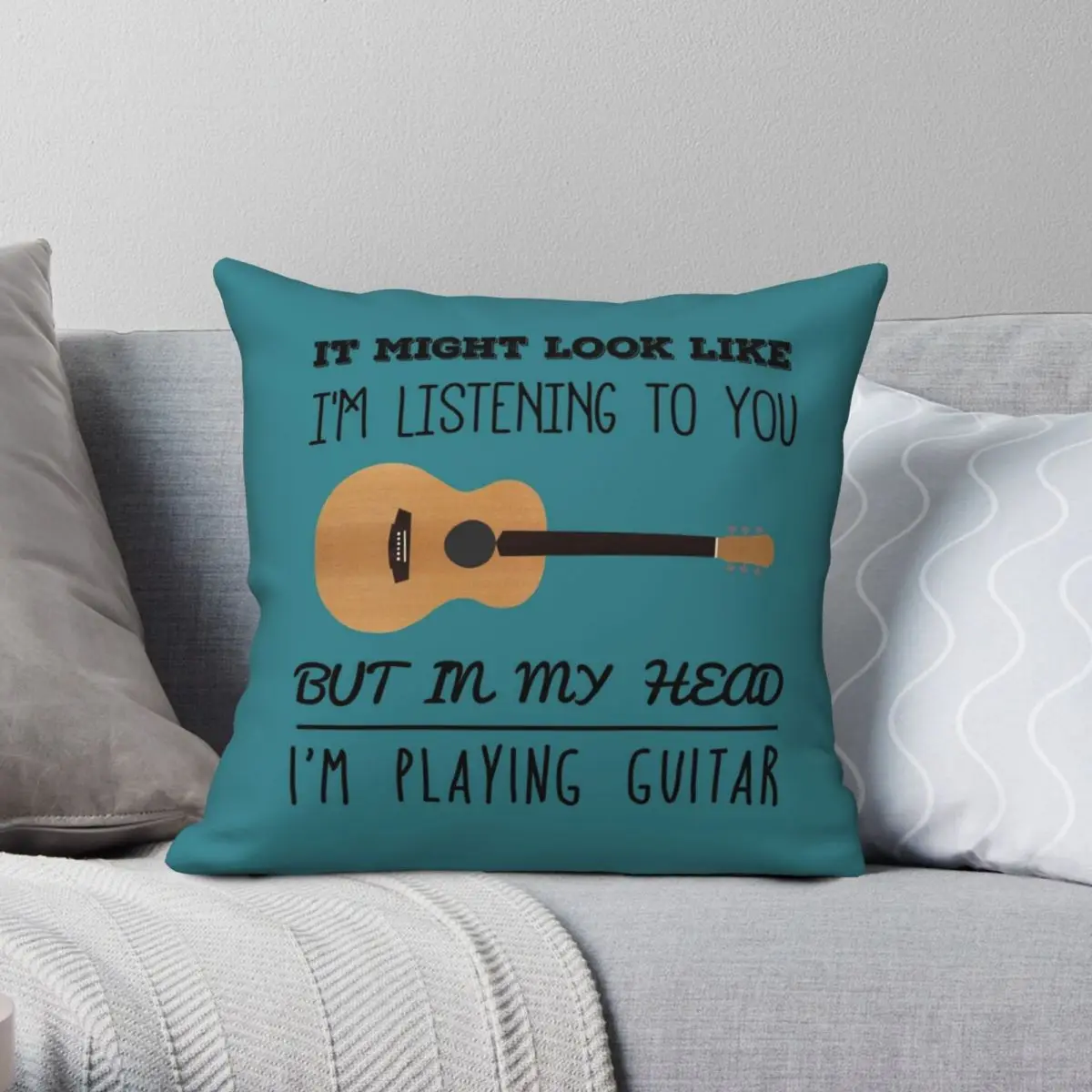 Mind Guitar Square Pillowcase Polyester Linen Velvet Creative Zip Decorative Throw Pillow Case Room Cushion Cover 18"
Mind Guitar Square Pillowcase Polyester Linen Velvet Creative Zip Decorative Throw Pillow Case Room Cushion Cover 18"