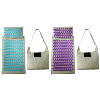 Mat Lotus Spike Acupressure Massage Pillow Yoga Pad Spike Relieve Stress Cushion Body Stress Pain Spike Yoga Mat 
Mat Lotus Spike Acupressure Massage Pillow Yoga Pad Spike Relieve Stress Cushion Body Stress Pain Spike Yoga Mat