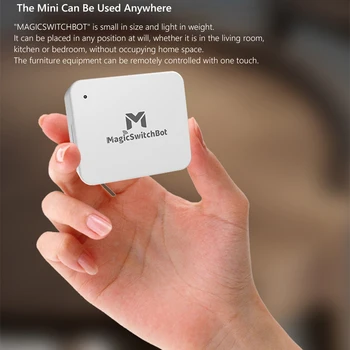 Home Device Accessories Control Center Bluetooth 5.0 Smart Button Pusher for Garage Wall Light Switch App Timer Control
Home Device Accessories Control Center Bluetooth 5.0 Smart Button Pusher for Garage Wall Light Switch App Timer Control