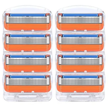 8pcs/lot Razor Blade For Men Shaving Blades Safety Blades Cassette Shaver Suit For Gillettee Fusione
8pcs/lot Razor Blade For Men Shaving Blades Safety Blades Cassette Shaver Suit For Gillettee Fusione