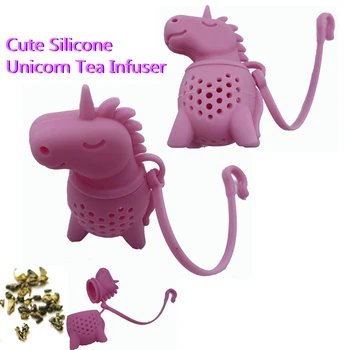 Cute Silicone Unicorn Tea Infuser Tea Filter Diffuser Reusable Tea Strainer Spice Loose Tea Leaf Herbal Tool Teapot Tea-Leak
Cute Silicone Unicorn Tea Infuser Tea Filter Diffuser Reusable Tea Strainer Spice Loose Tea Leaf Herbal Tool Teapot Tea-Leak