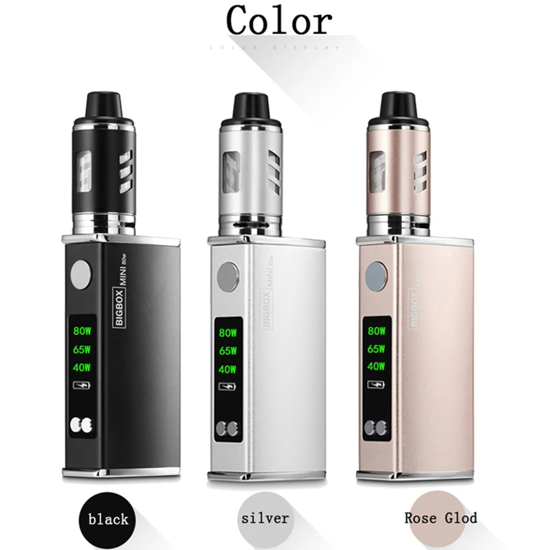 Electronic Cigarette 80W VW Vape Mod Kit 2200mah Battery LED 510 Box Mod 3ml Tank e-cigarette Big smoke Vaper Vaporizer
Electronic Cigarette 80W VW Vape Mod Kit 2200mah Battery LED 510 Box Mod 3ml Tank e-cigarette Big smoke Vaper Vaporizer