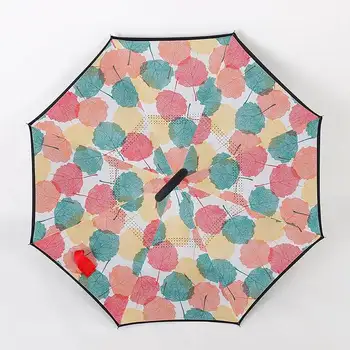 New Windproof C-Hook Manual Reverse Umbrella Folding Double Layer Inverted Umbrella Rain Protection Parasol Rain Gear Supplies
New Windproof C-Hook Manual Reverse Umbrella Folding Double Layer Inverted Umbrella Rain Protection Parasol Rain Gear Supplies