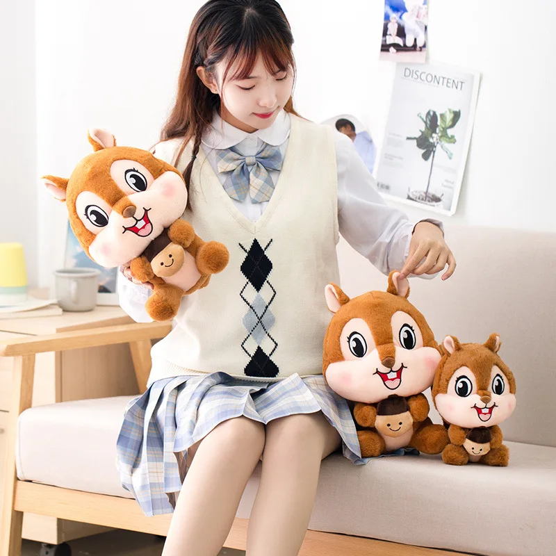 Simulation new barking squirrel doll plush toy sleeping pillow doll children girl birthday gift
Simulation new barking squirrel doll plush toy sleeping pillow doll children girl birthday gift