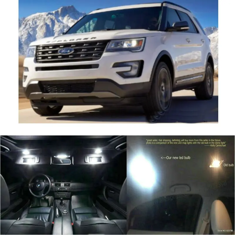 LED Interior Car Lights For ford explore 5th room dome map reading foot door lamp error free 10pc
LED Interior Car Lights For ford explore 5th room dome map reading foot door lamp error free 10pc
