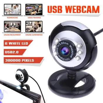 USB2.0 Digital Webcam 300000 Pixel HDWeb Camera with Built-in HD Microphone 1600x1200P USB Plug Play Web Cam for Computer Laptop
USB2.0 Digital Webcam 300000 Pixel HDWeb Camera with Built-in HD Microphone 1600x1200P USB Plug Play Web Cam for Computer Laptop
