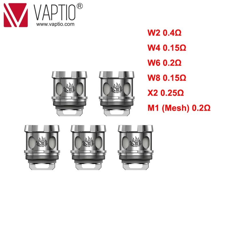 20 шт./15 шт./10 шт./5 шт. Vaptio Frogman core head для Ironclad/Frogman Tank/Wall Crawler Starter Kit катушка resistance |