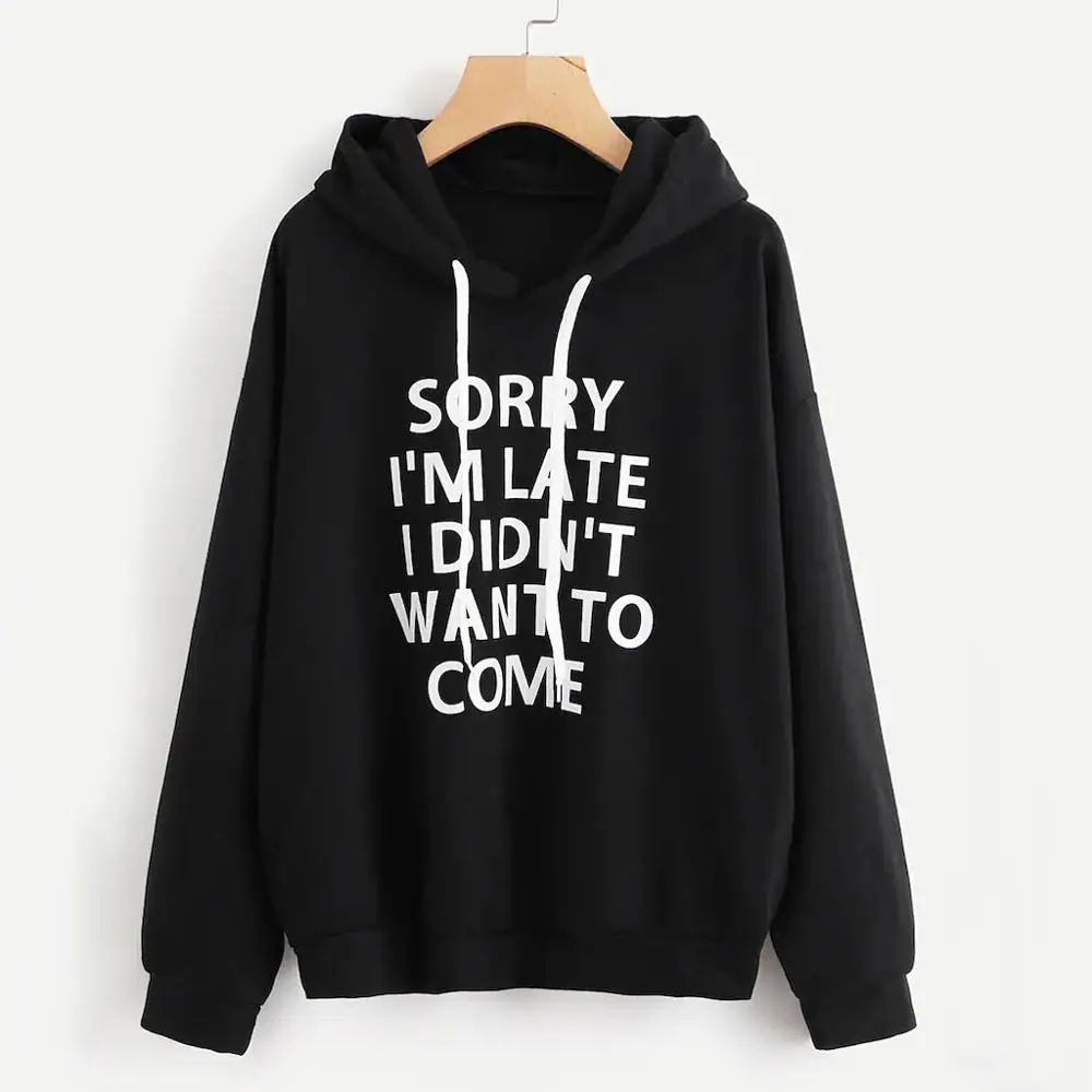 2019 New Winter Fashion Women Long Sleeve Hoodie Pullover Sweatshirt Patchwork Drawstring Hooded Pullover Tops Blouse
2019 New Winter Fashion Women Long Sleeve Hoodie Pullover Sweatshirt Patchwork Drawstring Hooded Pullover Tops Blouse
