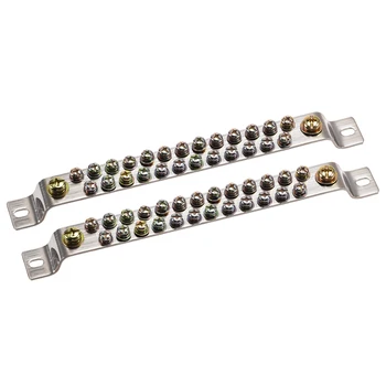 uxcell Copper Screw Terminal Block Connector Bar 100A Double Row Bridge Shape Ground Wire 29 Positions
uxcell Copper Screw Terminal Block Connector Bar 100A Double Row Bridge Shape Ground Wire 29 Positions