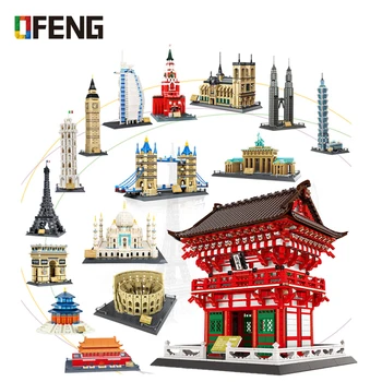 WanGe city 2019 compatible Architecture Taj Mahal London Paris town bridge building blocks children assemble bricks toys
WanGe city 2019 compatible Architecture Taj Mahal London Paris town bridge building blocks children assemble bricks toys