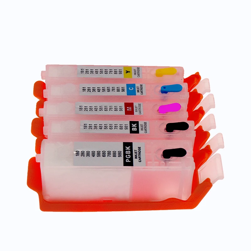 Einkshop PGI580 PGI-580 CLI-581 перезаправляемый картридж для hp Canon CLI581 PGI 580 PIXMA TR7550 TR8550 TS6150 TS8150