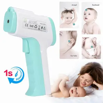 Forehead Thermometer Non Contact Infrared Thermometer Body Temperature Fever Digital Measure Tool for Baby Adult
Forehead Thermometer Non Contact Infrared Thermometer Body Temperature Fever Digital Measure Tool for Baby Adult