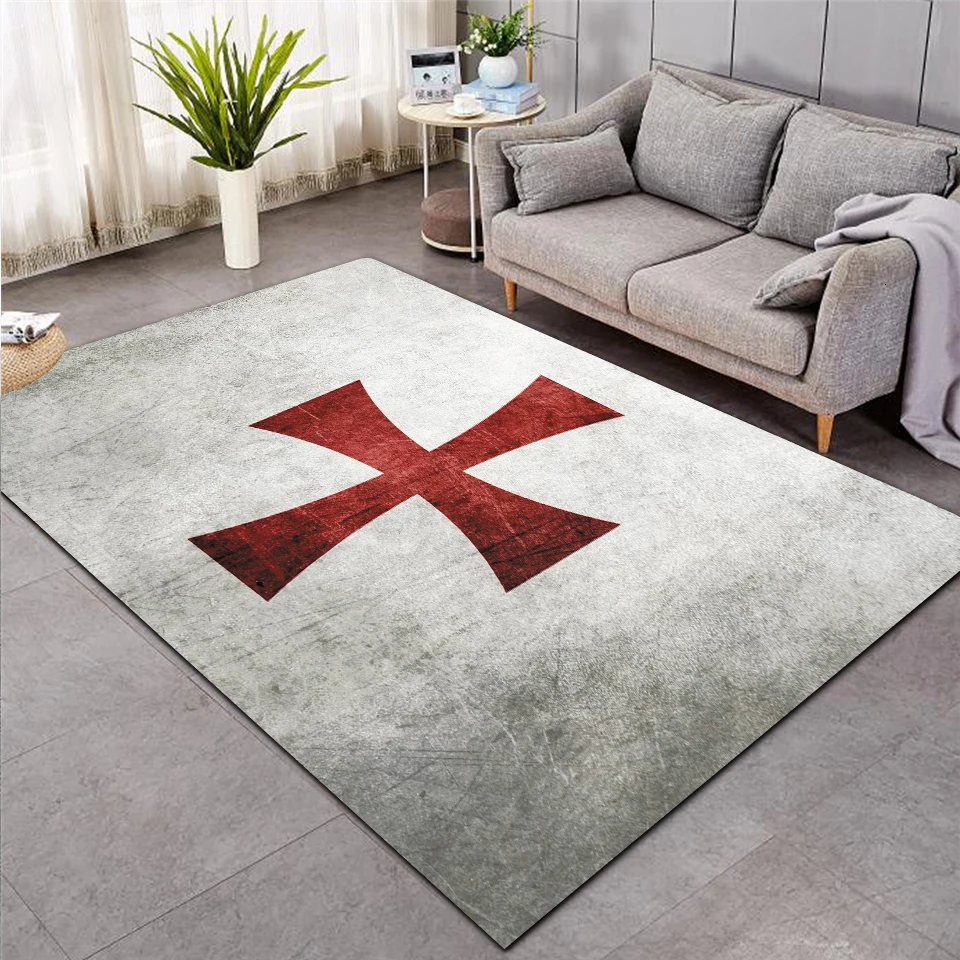 Knights Templar cavalier Carpet Soft Flannel 3D Print Rug Parlor Mat Area Rug Anti-slip Large Carpet Rug Living Room Decor 004
Knights Templar cavalier Carpet Soft Flannel 3D Print Rug Parlor Mat Area Rug Anti-slip Large Carpet Rug Living Room Decor 004