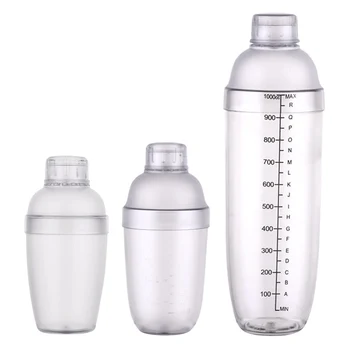 Plastic Martini Cocktail Shaker 350ml/530ml/1000ml Wine Beverage Mixer Wine Shaker cup Drink Mixer Barware
Plastic Martini Cocktail Shaker 350ml/530ml/1000ml Wine Beverage Mixer Wine Shaker cup Drink Mixer Barware