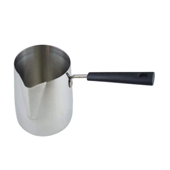

Stainless Steel Wax Melting Pot DIY Candle Soap Melt Pitcher Milk Frothing Jug Storage Container - 350Ml